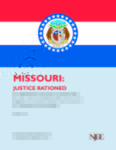 Missouri Assessment Cover Page