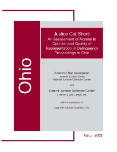 Ohio Assessment Cover Page